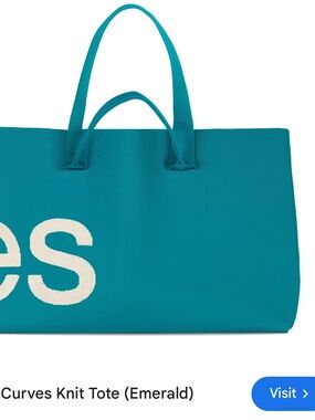 Curves by sean brown teal
 Graphic Tote Bag - Women Bags